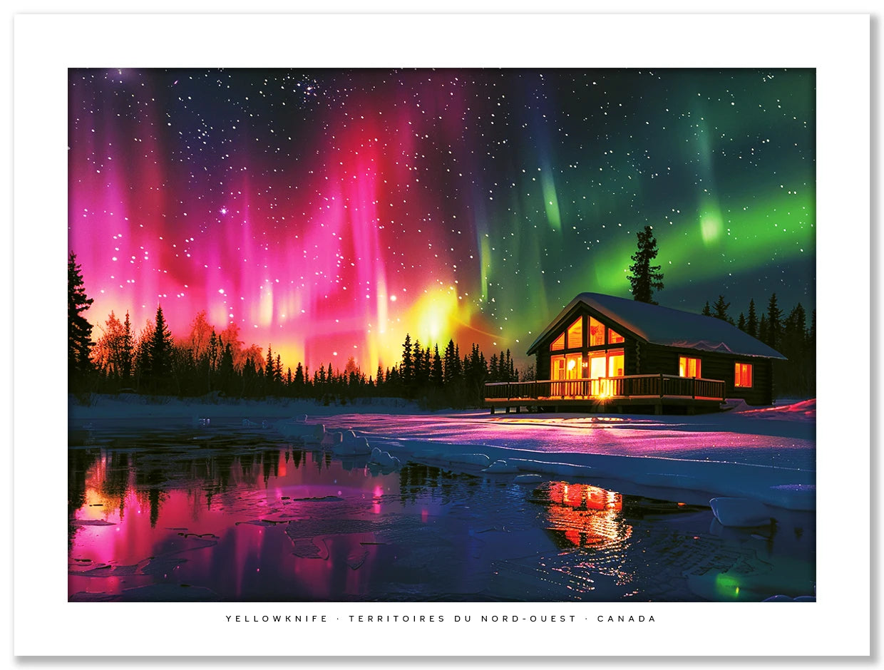 YELLOWKNIFE Aurores boréales